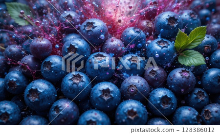 Enchanted Blueberries Magical Glow and Berry Bliss 128386012