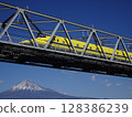 Fuji and Dr. Yellow 128386239