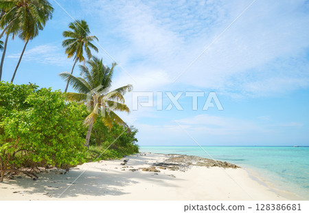 Sibuan Island in the Tun Sakaran Marine Park, Sabah, Borneo, Malaysia. 128386681