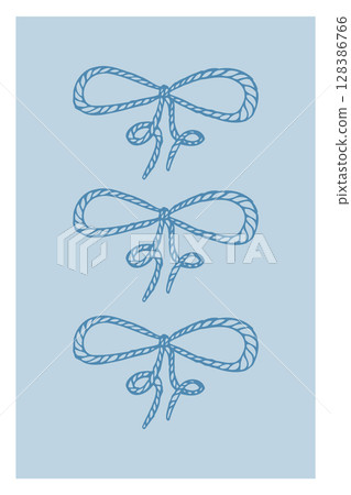 Coastal cowgirl vector illustration line art featuring hand drawn nautical bows in a minimalist design perfect for western and coastal themed decor Coastal cowgirl vector illustration line art featuring hand drawn nautical bows in a minimalist design perfect for western and coastal themed decor 128386766