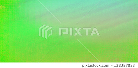 Green gradient widescreen background with copy space, Best suitable for online Ads, poster, banner, sale, celebrations and various design works 128387858