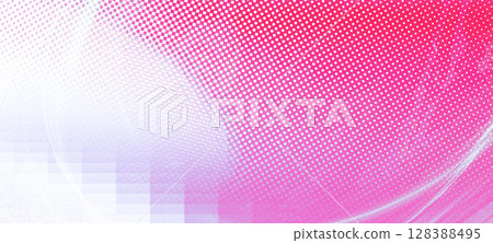 Panorama Pink abstract background, Gradient. Colorful background with space for design. Web banner. Wide. Panoramic. 128388495