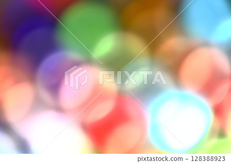 彩色圓圈散景 128388923