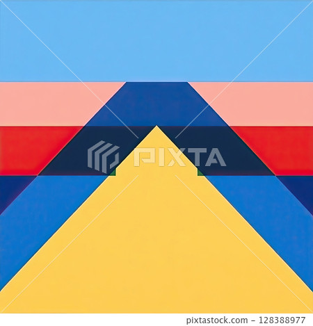 Bold and playful background made of geometric elements. Bold and playful background made of geometric elements. 128388977