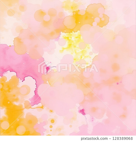 Modern art with colorful watercolor ink spread and flow. Modern art with colorful watercolor ink spread and flow. 128389068