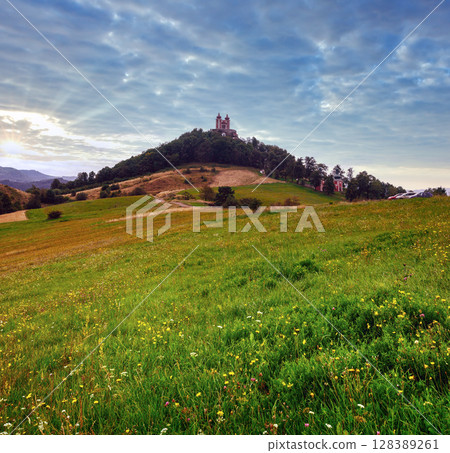 Church in Banska Stiavnica (Slovakia) 128389261