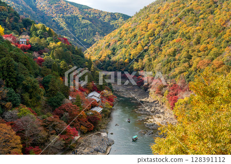 蘭峽賞楓、大井川遊船、保津川泛舟 128391112
