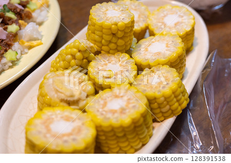Very delicious party food from an average Japanese household 128391538