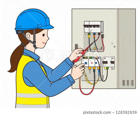 電氣工作 電氣工作 128392839