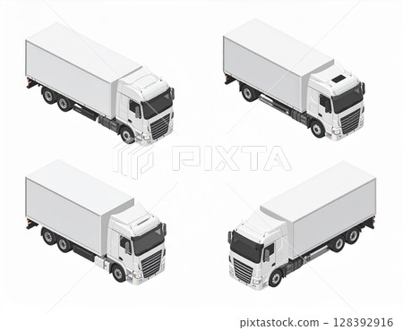 等距卡車 128392916