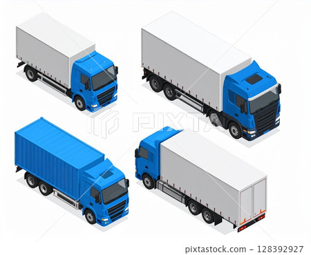 等距卡車 128392927