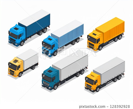 等距卡車 128392928