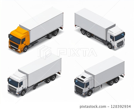 等距卡車 128392934