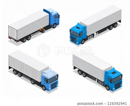 等距卡車 128392941