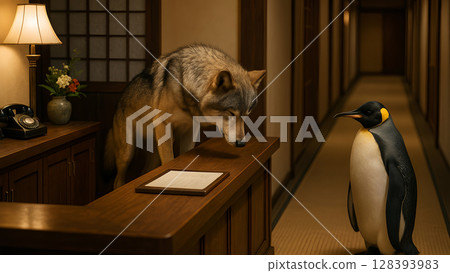 老闆娘是狼! ?帝企鵝完全當不了「皇帝」的瞬間 老闆娘是狼! ?帝企鵝完全當不了「皇帝」的瞬間 128393983