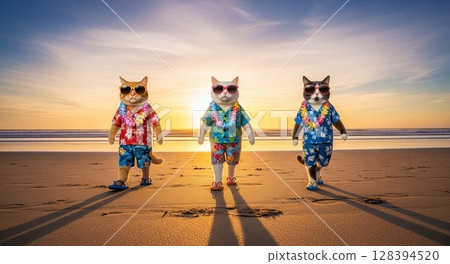 Friend cat 128394520