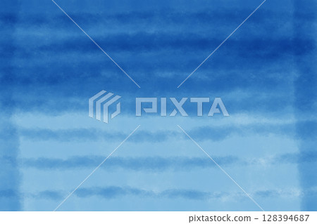 Stock Illustration: Navy and light blue gradation slide (mottled) 128394687