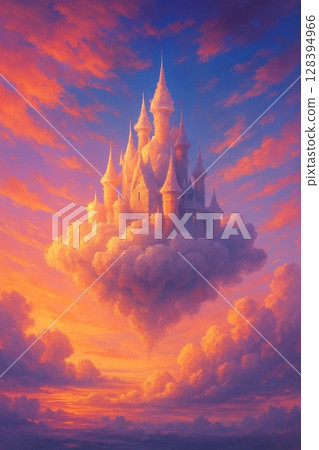 神秘的天空 神秘的天空 128394966