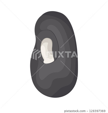 Illustration of Black Bean Illustration of Black Bean 128397369