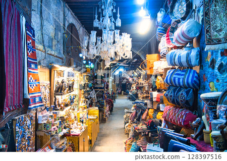 Egyptian Cairo crafts and souvenirs 128397516