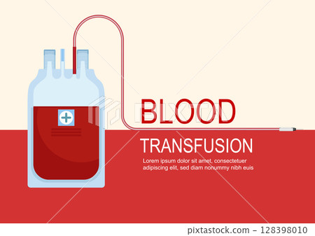 Blood transfusion is a common procedure for receiving donated blood. Blood transfusion is a common procedure for receiving donated blood. 128398010
