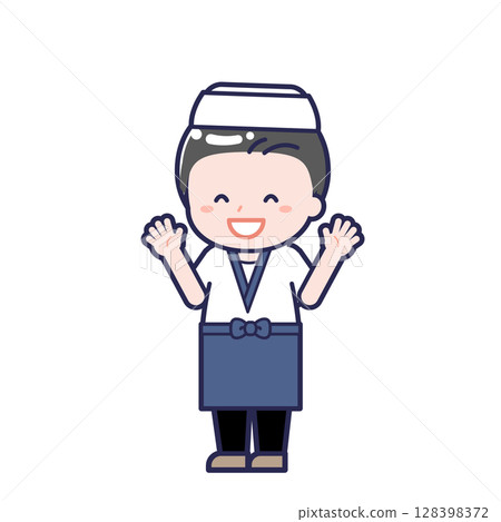 Sushi chef / diagonal / male 11 128398372