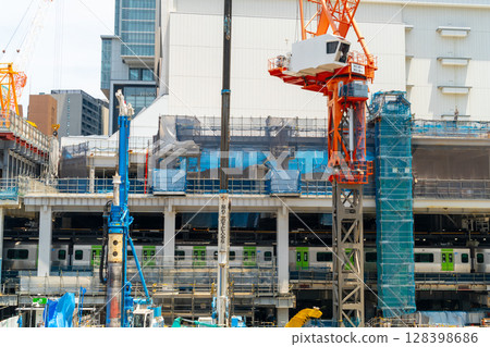 Shibuya Station Large-scale Redevelopment Works 2025 128398686