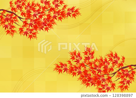 Autumn leaves maple autumn background Autumn leaves maple autumn background 128398897