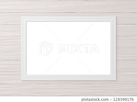 3D材質_框架_矩形_白色 3D材質_框架_矩形_白色 128399176