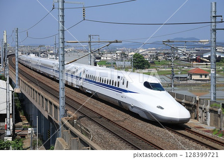 [JR West] N700 series 4000 series "Hikari" (Sanyo Shinkansen: Okayama - Aioi) 128399721