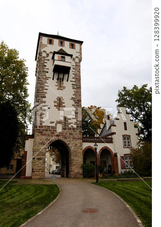 St. Alban Gate in Basel, Switzerland St. Alban Gate in Basel, Switzerland 128399920