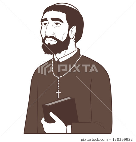 An old missionary-like person 128399922