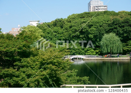 仿照杭州西湖岸邊而建的西湖銀行,德川園 仿照杭州西湖岸邊而建的西湖銀行,德川園 128400435