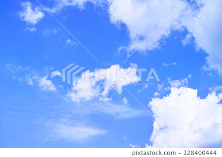 Blue sky and cloud image Blue sky and cloud image 128400444