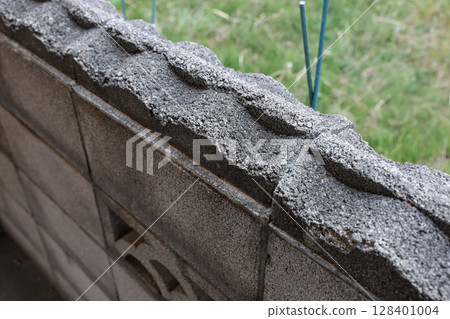 Gate, block, concrete, exterior wall, fence, house, residence, outer gate Gate, block, concrete, exterior wall, fence, house, residence, outer gate 128401004