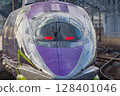 Rear face of the Evangelion Shinkansen Rear face of the Evangelion Shinkansen 128401046