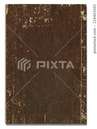 A Japanese-style bound book from the Edo period, an old booklet bound in four-sided binding 128401091
