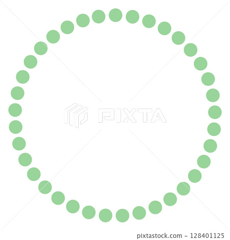 Light green simple circle icon 128401125