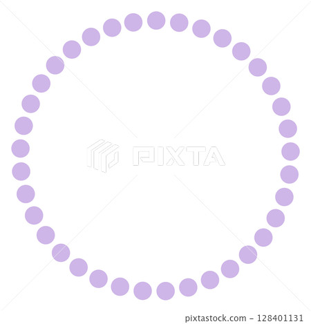 淺紫色的簡單圓圈圖標 128401131