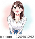 A neat and clean woman who is popular with men 128401292