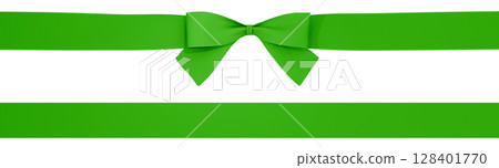 3D材質_絲帶_綠色 3D材質_絲帶_綠色 128401770