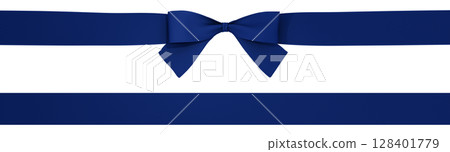 3D材質_絲帶_藍色 128401779