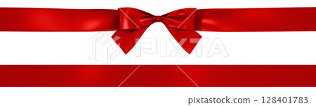 3D材質_絲帶_紅色 3D材質_絲帶_紅色 128401783