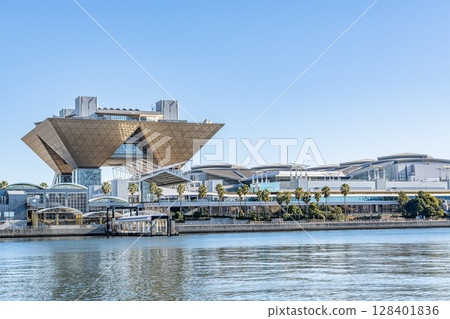 Tokyo Big Sight (Tokyo International Exhibition Center) in Koto Ward, Tokyo Tokyo Big Sight (Tokyo International Exhibition Center) in Koto Ward, Tokyo 128401836