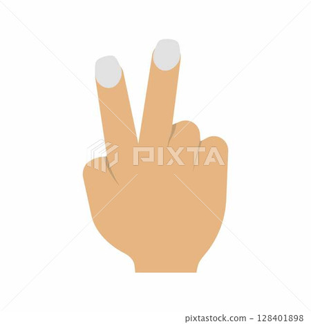 Victory icon vector image. Suitable for mobile apps, web apps and print media. 128401898