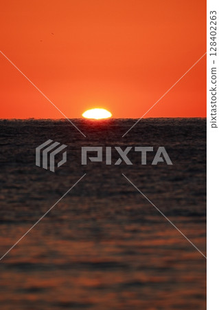 Daruma morning sun rises 128402263