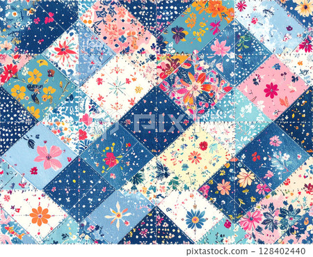 Colorful fabric background wallpaper 128402440