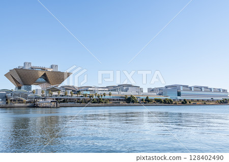Tokyo Big Sight (Tokyo International Exhibition Center) in Koto Ward, Tokyo Tokyo Big Sight (Tokyo International Exhibition Center) in Koto Ward, Tokyo 128402490