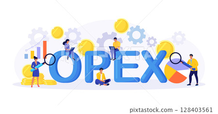 OPEX. Operational expenditure. Productive business management with continuous process development. Effective improvements for best results. Company operating cost. Expenses production OPEX. Operational expenditure. Productive business management with continuous process development. Effective improvements for best results. Company operating cost. Expenses production 128403561