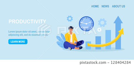 Efficiency work time. Workflow scheduling. Businessman doing many tasks at the same time in deadline. Effective time management and productivity Efficiency work time. Workflow scheduling. Businessman doing many tasks at the same time in deadline. Effective time management and productivity 128404284